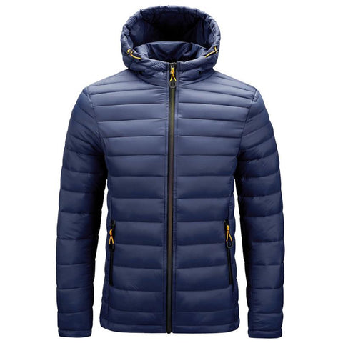 For Men Puffer Male Coat Hooded Padding Plus-MF01169-Veeddydropshipping
