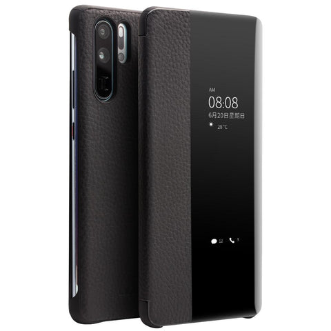 QIALINO Fashion Genuine Leather Flip Case for Huawei P30 Pro 6.47 inch Handmade-PA00279-Veeddydropshipping