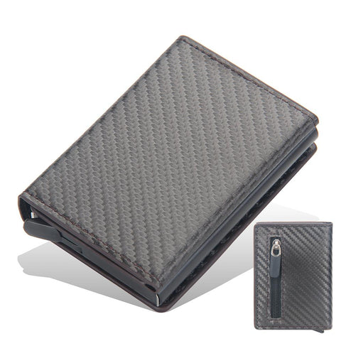 Carte Thin Aluminium Metal Wallets Pocket Case Bank Credit Card-BS00619-Veeddydropshipping