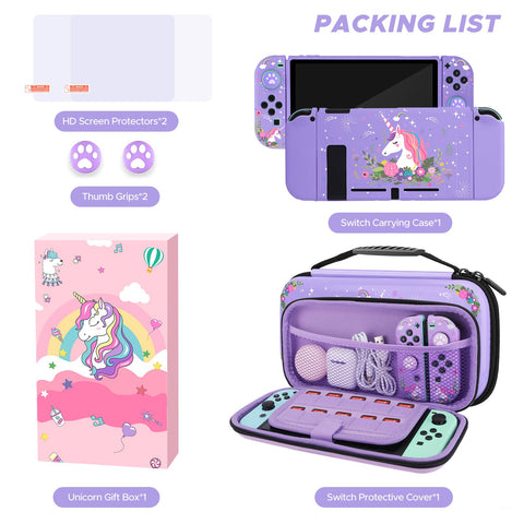 Portable Bag For Nintendo Switch Case Girls Unicorn Boys Travel Controller -CE01350-Veeddydropshipping