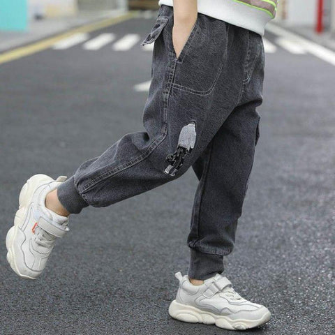 Boys Pants Kids Trousers Fashion Boys Jeans Children Ripped Leggings Spring-TB01281-Veeddydropshipping