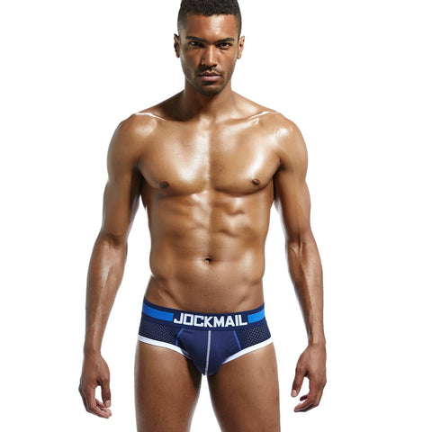 Men&#39;s Briefs Mesh Breathable Sports Fitness-MF01703-Veeddydropshipping