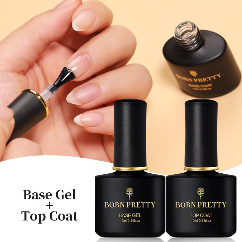 10ml Base Gel Top Coat UV Gel Nail Polish Nail Art Manicure -BH01012-Veeddydropshipping