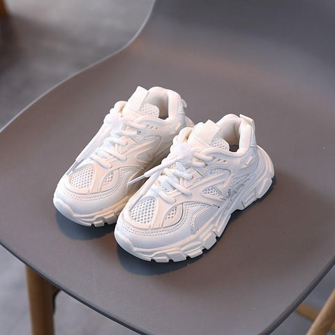 CAPSELLA KIDS White Sneakers Children Platform Sports Shoes 1-12 Years-TB00141-Veeddydropshipping