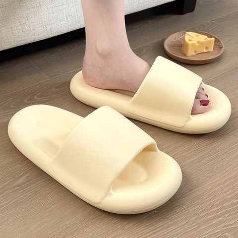 Couple Slides Summer Beach Shoes Ladies Thick Bottom-BS01074-Veeddydropshipping
