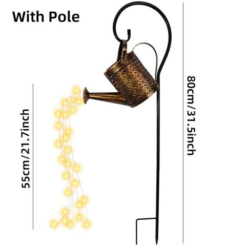 2023 Solar Watering Can Light Solar Lamp LED Shower Solar Fairy Light-TI00850-Veeddydropshipping