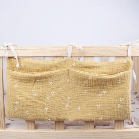 Baby Crib Storage Bag Nappy Organizer Portable Newborn Bed Headboard-TB00707-Veeddydropshipping