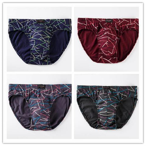 Sale 4pcs/Lot Mens Brief Cotton Mens Underwear Pant For-MF01705-Veeddydropshipping