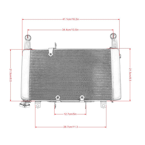 Radiator Water Tank Cooler Cooling Grille Protector For Honda-AM01174-Veeddydropshipping