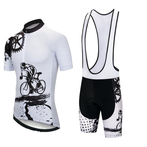 New Cycling Jerseys With 20D Bib Shorts MTB Uniform Bike Clothing  Quick Drying-OS01237-Veeddydropshipping