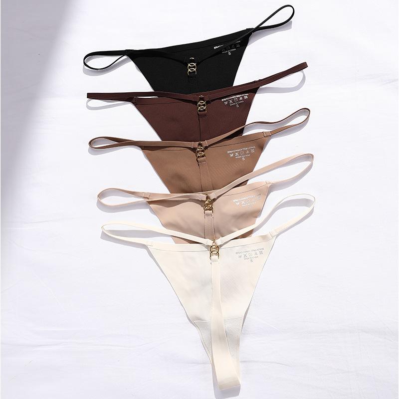 Sexy Thong Women Strap Low Waist Panties-WF00886-Veeddydropshipping