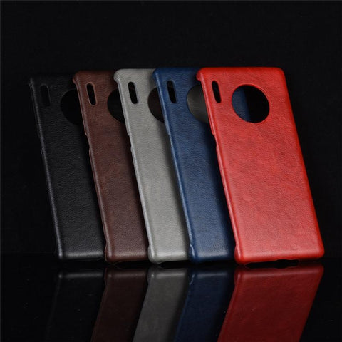 Leather Case for Huawei P40 Mate 40 30 Pro 20 Lite Pro Nova 7i Case Hard Matte Cover-PA00300-Veeddydropshipping