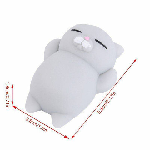 5pcs Cat Mochi Squishy Mini Squishy Toy Cute Soft Mochi Toys-TB01530-Veeddydropshipping