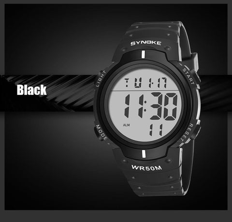 Men Digital Watch Waterproof Male Wristwatches Chronograph-JW00827-Veeddydropshipping