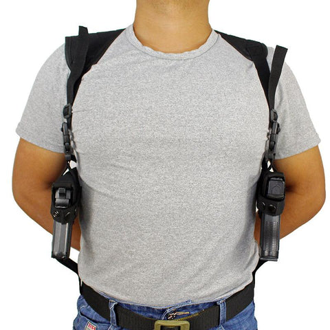 Hand Pistol Double Holster Concealed Carry Shoulder-OS01357-Veeddydropshipping