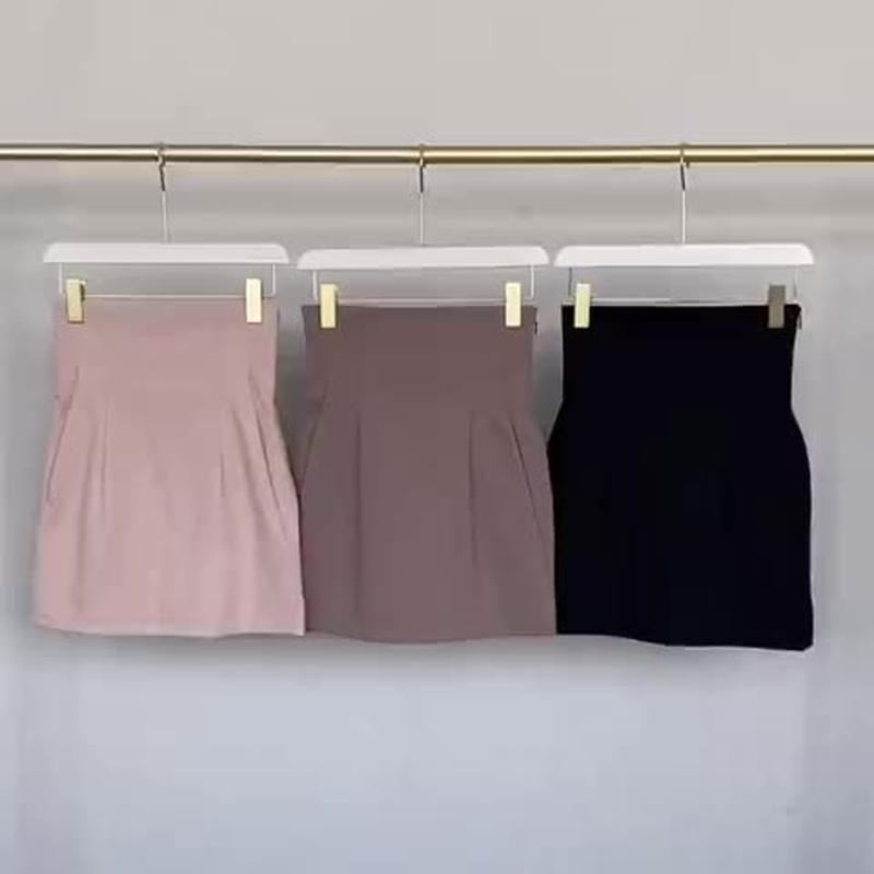 Solid Empire Slim Knee Sexy Mini Skirts Women-WF00477-Veeddydropshipping