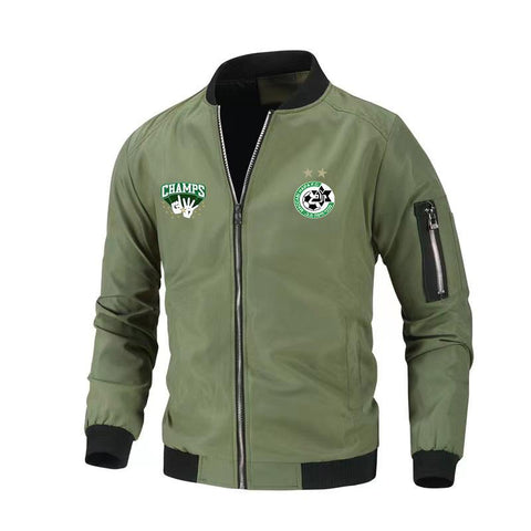 Sweatshirts New Style Zipper Stand Collar Sport Coats-MF01066-Veeddydropshipping
