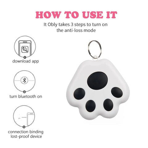 Mini Cat Dog Pet Car Tracking Locator Bluetooth 5.0 Hidden GPS-AM00622-Veeddydropshipping
