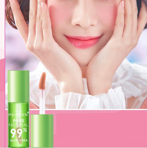 Moisturizing Natural Aloe Essence Lip Gloss-BH00643-Veeddydropshipping
