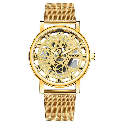 Mechanical Watch Ladies Metal Mesh Quartz Wrist Watches -JW00978-Veeddydropshipping