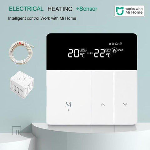 Smart WiFi Thermostat with Cassette Temperature Controller for Water Electric-TI01011-Veeddydropshipping