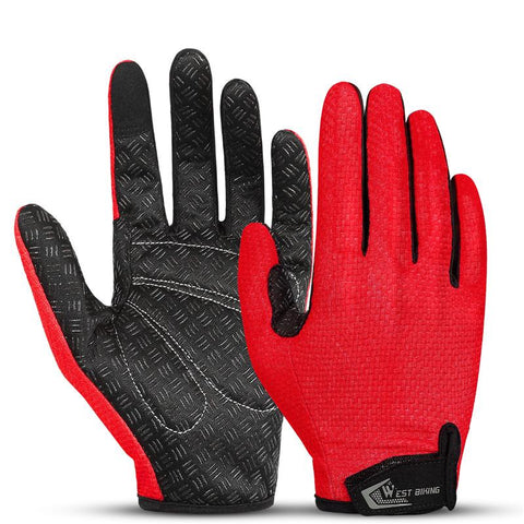Spring Autumn Unisex Cycling Gloves Full Finger Touch Screen Mountaineering Sports -OS01157-Veeddydropshipping