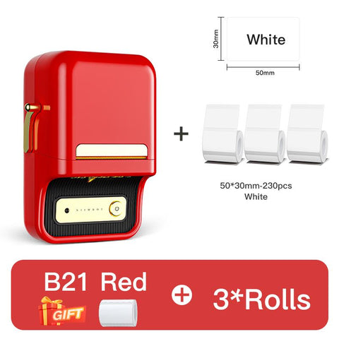Portable Multifunctional Label Printer Wireless Bluetooth-CO00040-Veeddydropshipping