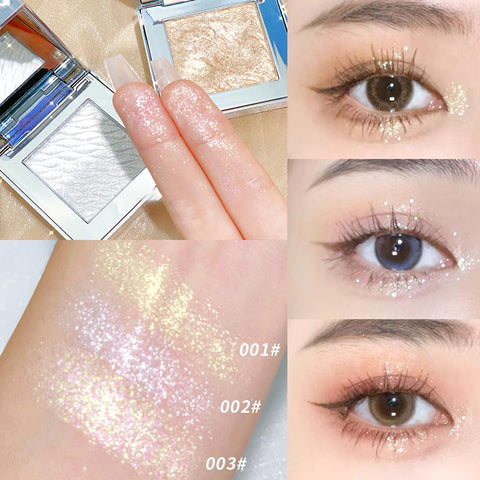 3D Embossed Highlighter Powder Palette Makeup-BH00688-Veeddydropshipping