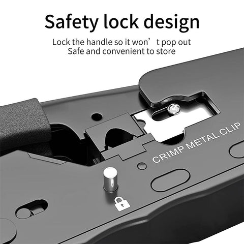 Crimp Tool Pass Through Connectors Cutter Stripper-CO01505-Veeddydropshipping