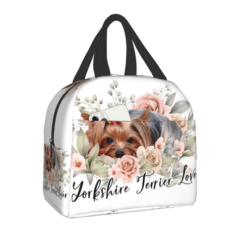 Yorkshire Terrier Mom Yorkshire Terrier Dad Insulated Lunch-TB00190-Veeddydropshipping