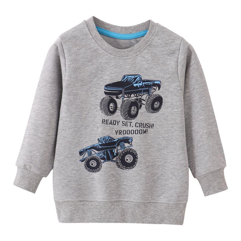 Boys Sweatshirts With Cars Print Hot Selling-Veeddydropshipping