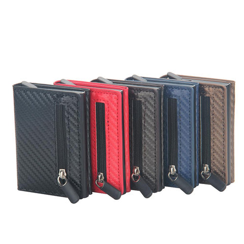 Carte Thin Aluminium Metal Wallets Pocket Case Bank Credit Card-BS00619-Veeddydropshipping