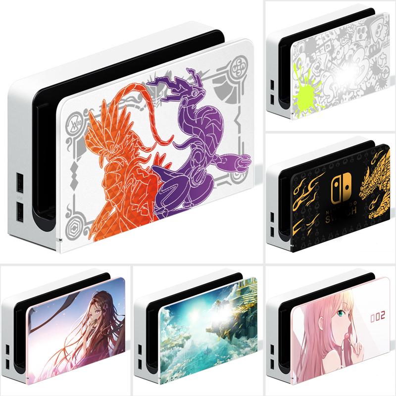 PM Scarlet and Violet ABS Protective Case Shell for Nintendo Switch TV Dock-CE01341-Veeddydropshipping