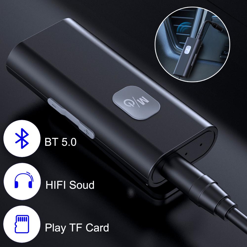Bluetooth 5.0 Receiver Adapter Wireless Audio Adapter 3.5mm AV/AUX Jack -CE01280-Veeddydropshipping