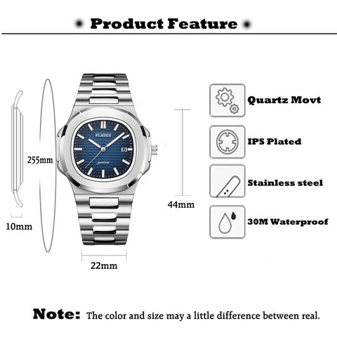 Business Men Watch Luxury Fashion Quartz Wristwatch Watch-JW00648-Veeddydropshipping