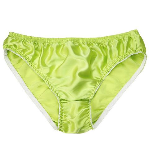 panties male mulberry silk trigonometric underwear men briefs-MF01681-Veeddydropshipping