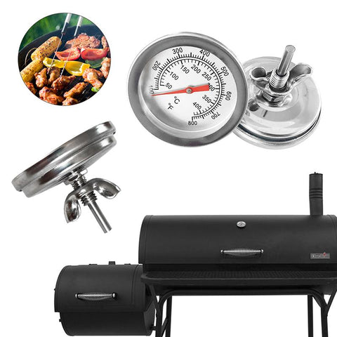 Stainless Steel Smoker Grill Temperature Gauge-HA00990-Veeddydropshipping