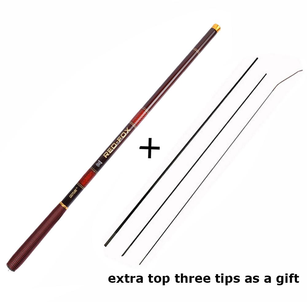 RED FOX Hand Tenkara Rod Ultra Light Stream Telescopic Fishing Rod Carbon Fiber -OS00359-Veeddydropshipping