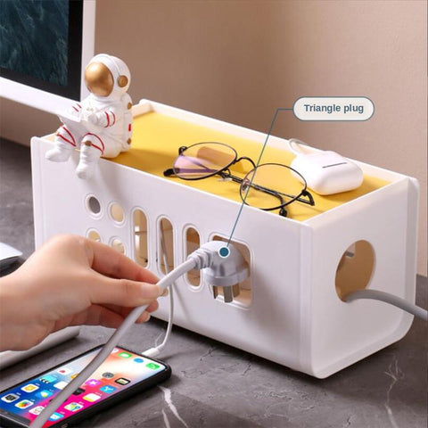 Multifunction Wire Storage Box Storage Cases-HA00831-Veeddydropshipping