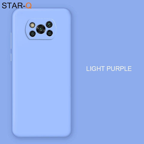 New Full Cover Liquid Silicone Phone Case For Xiaomi Poco X3 Nfc M2 F2 Pro-PA00313-Veeddydropshipping