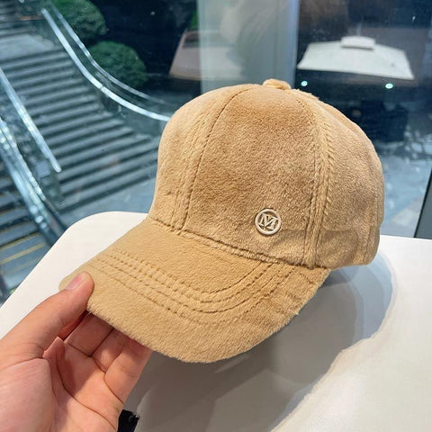 Lady Soft Fur Blended Baseball Caps-WF01370-Veeddydropshipping