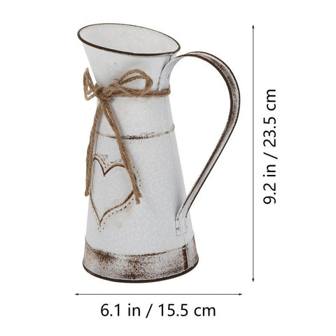 Vase Flower Metal Decor Planter Chic Pot-HA00298-Veeddydropshipping