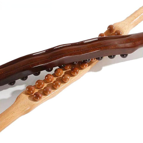 Needle Massage Tendons Beech Wood Scraping Stick Point-BH01463-Veeddydropshipping