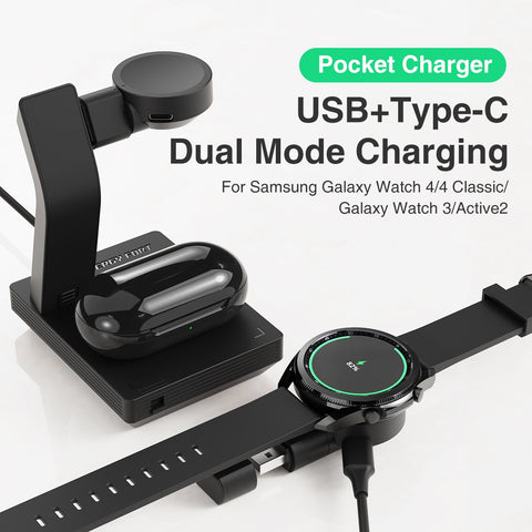 Wireless Charger 3 in 1  Type-C Charging Dock Stand-Veeddydropshipping