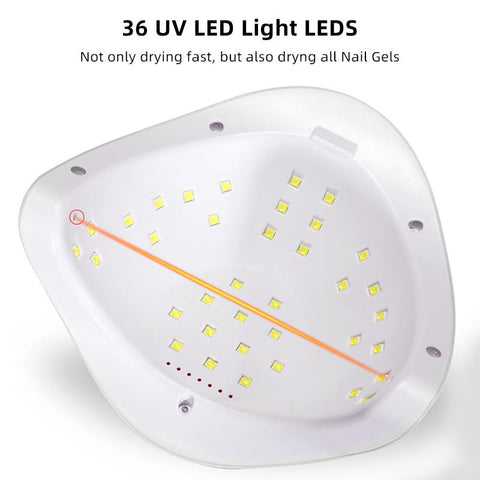 Nail Dryer LED Nail Lamp Motion Sensing Manicure Pedicure Salon Tool-BH01072-Veeddydropshipping
