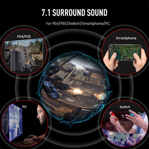 Wired Headset Gamer Surround Gaming Headphones-Veeddydropshipping