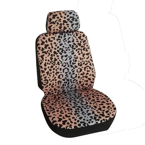 Protector Front seat Cushion Pad Mat leopard digital printing type for-AM01402-Veeddydropshipping