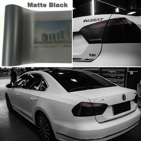 Black Tint Vinyl Film Waterproof Film for Headlights-AM00803-Veeddydropshipping