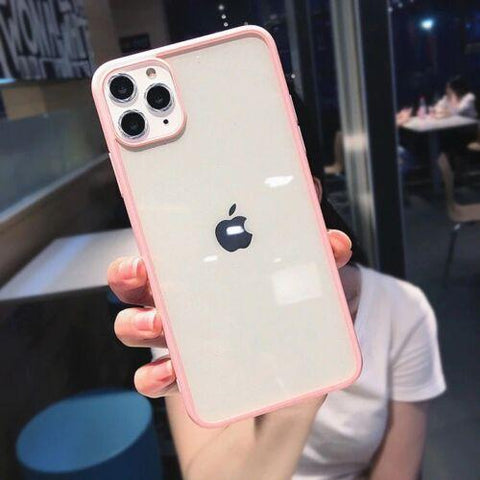 Case for iPhone 14 13 11 12 Pro Max Mini 7 8 SE XR Clear Shockproof Phone Cover-PA00098+Veeddydropshipping