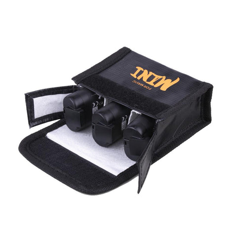 Lipo Battery Case Explosion-Proof Safe Storage Bag for DJI Mavic Mini/Mini 2 Drone -CE00208-Veeddydropshipping